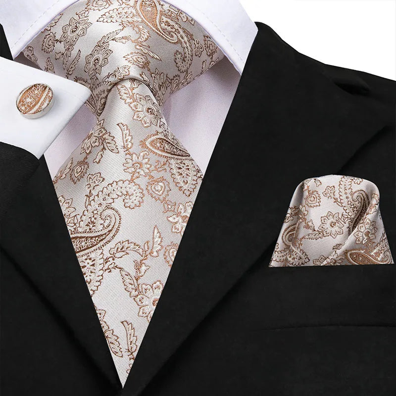Ensemble de cravates classiques en soie pour homme