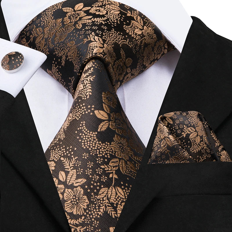Ensemble de cravates classiques en soie pour homme
