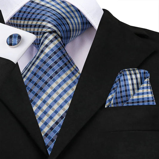 Ensemble de cravates classiques en soie pour homme
