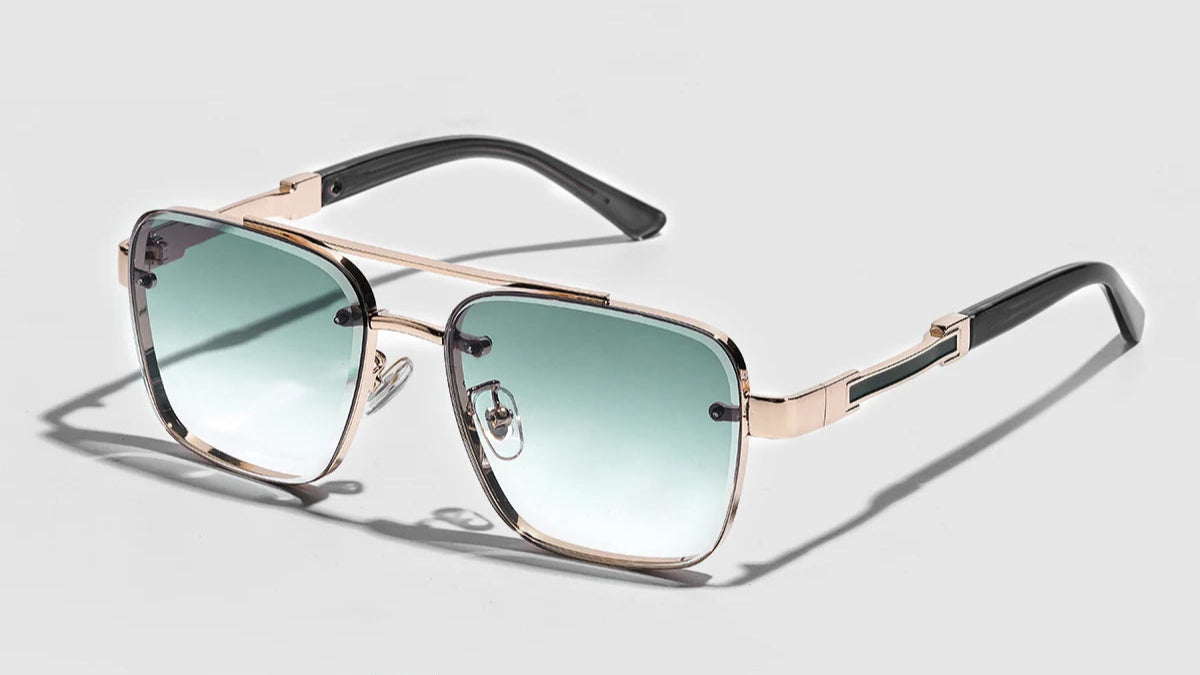 Lunettes de soleil carrées pour homme