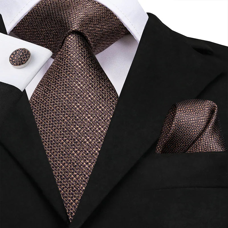 Ensemble de cravates classiques en soie pour homme