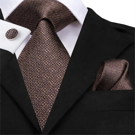Ensemble de cravates classiques en soie pour homme