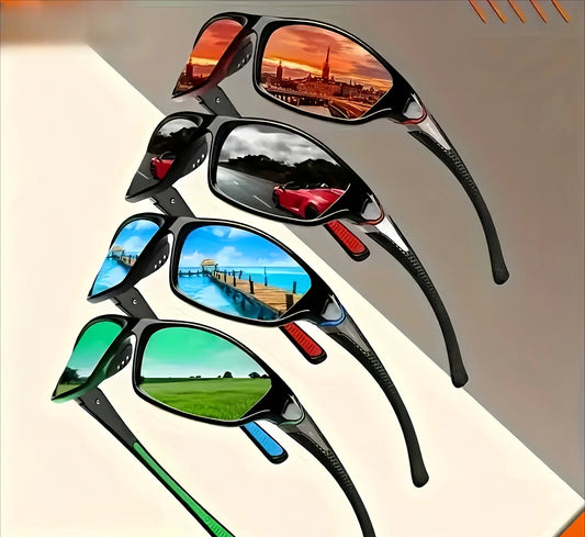 Lunettes de soleil polarisées de sport tendance pour homme & femme